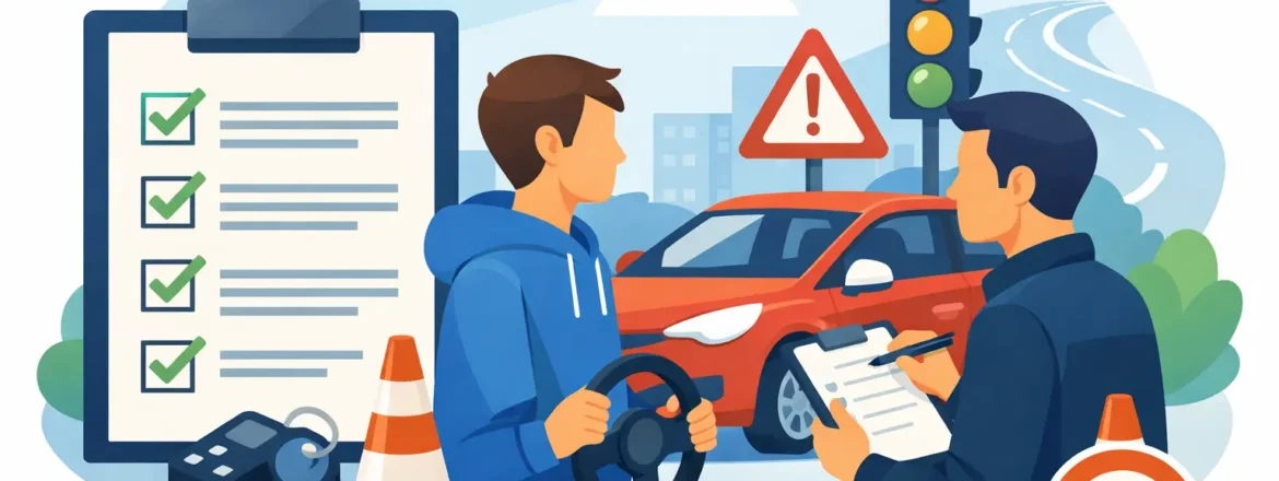 Safe Driving Skills Checklist for Learner Drivers