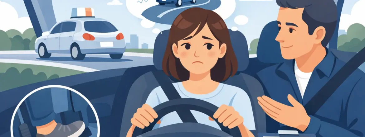 Guide to First Driving Lesson Nerves