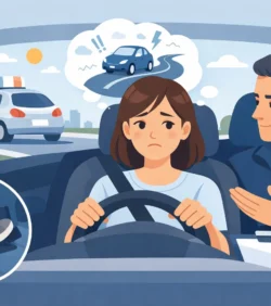 Guide to First Driving Lesson Nerves