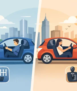 Manual vs Automatic Lessons in Melbourne