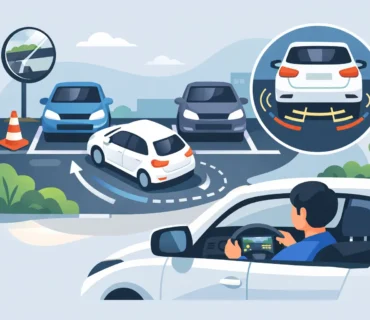 Reverse Parking Step Guide for Learners