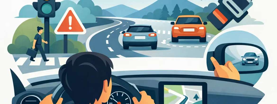 12 Essential Road Safety Habits for New Drivers