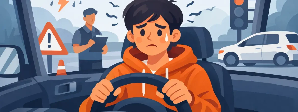 A Guide to Test Day Nerves for Learner Drivers