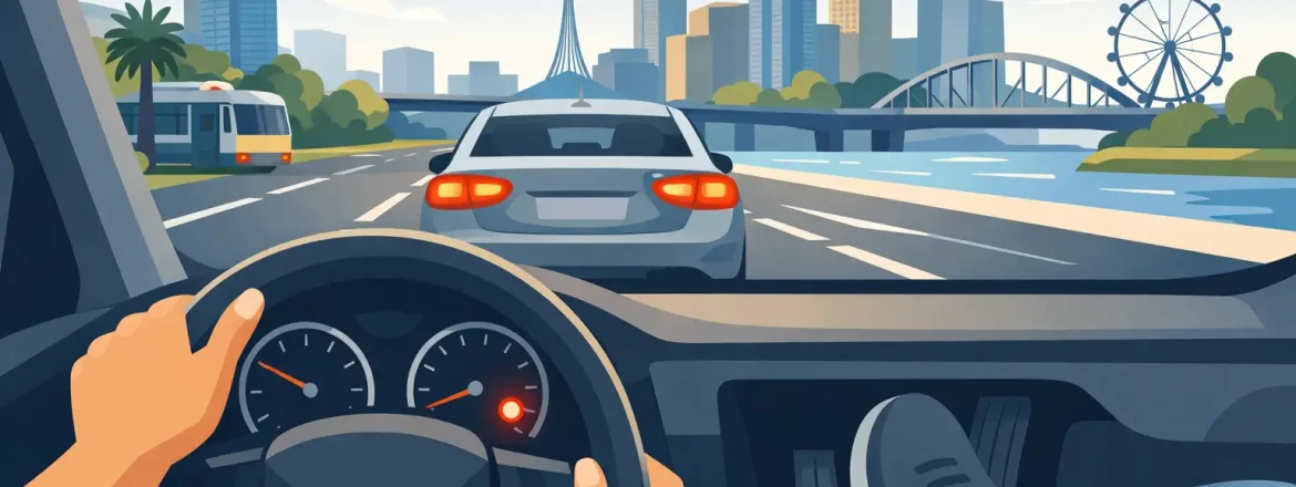 How to Brake Smoothly While Driving in Melbourne
