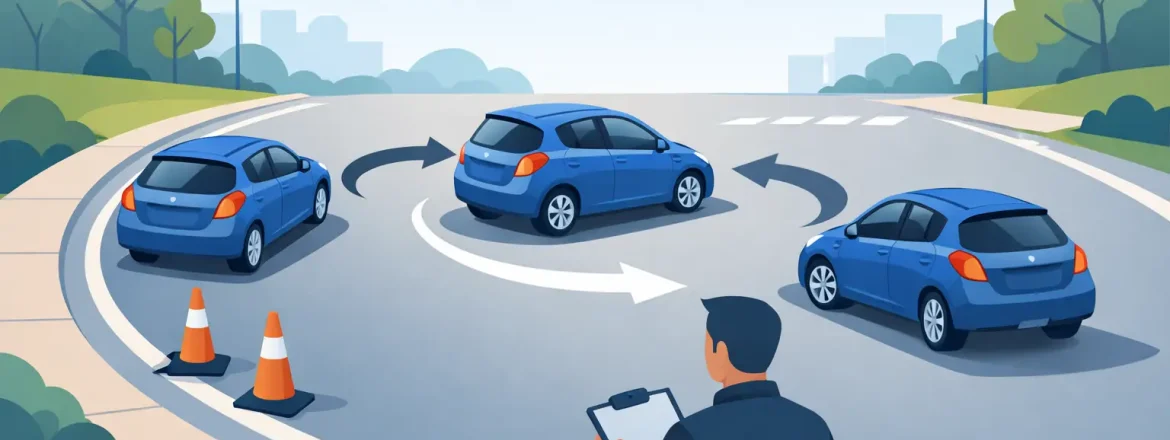 How to Do a Three Point Turn on Your Test