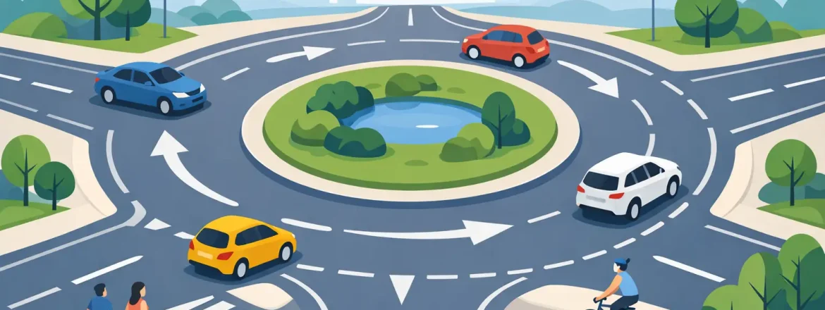 How to Handle Roundabouts Calmly and Safely
