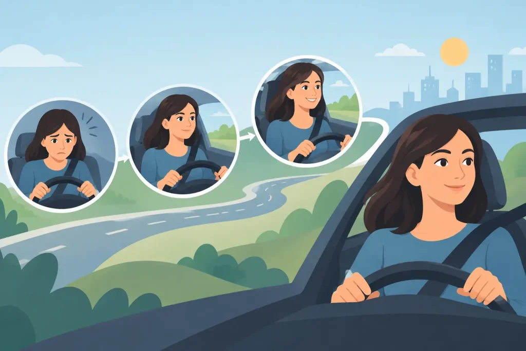 Nervous Driver Confidence Journey, One Lesson at a Time
