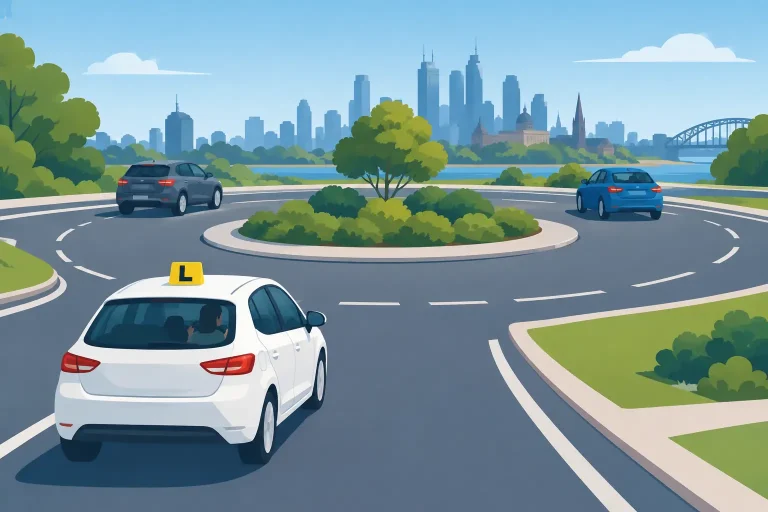 Roundabout Driving Rules for Victorian Learners